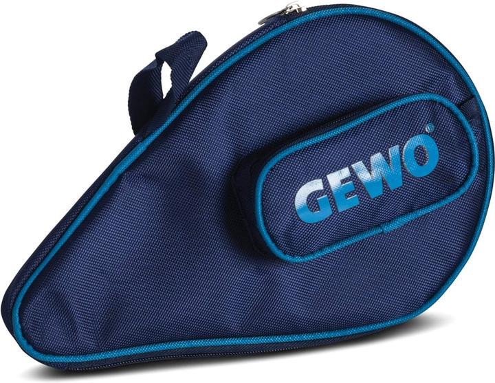 Чехол для ракетки Gewo Round Cover Wave с отделением мячей Marine/Light Blue (931252)