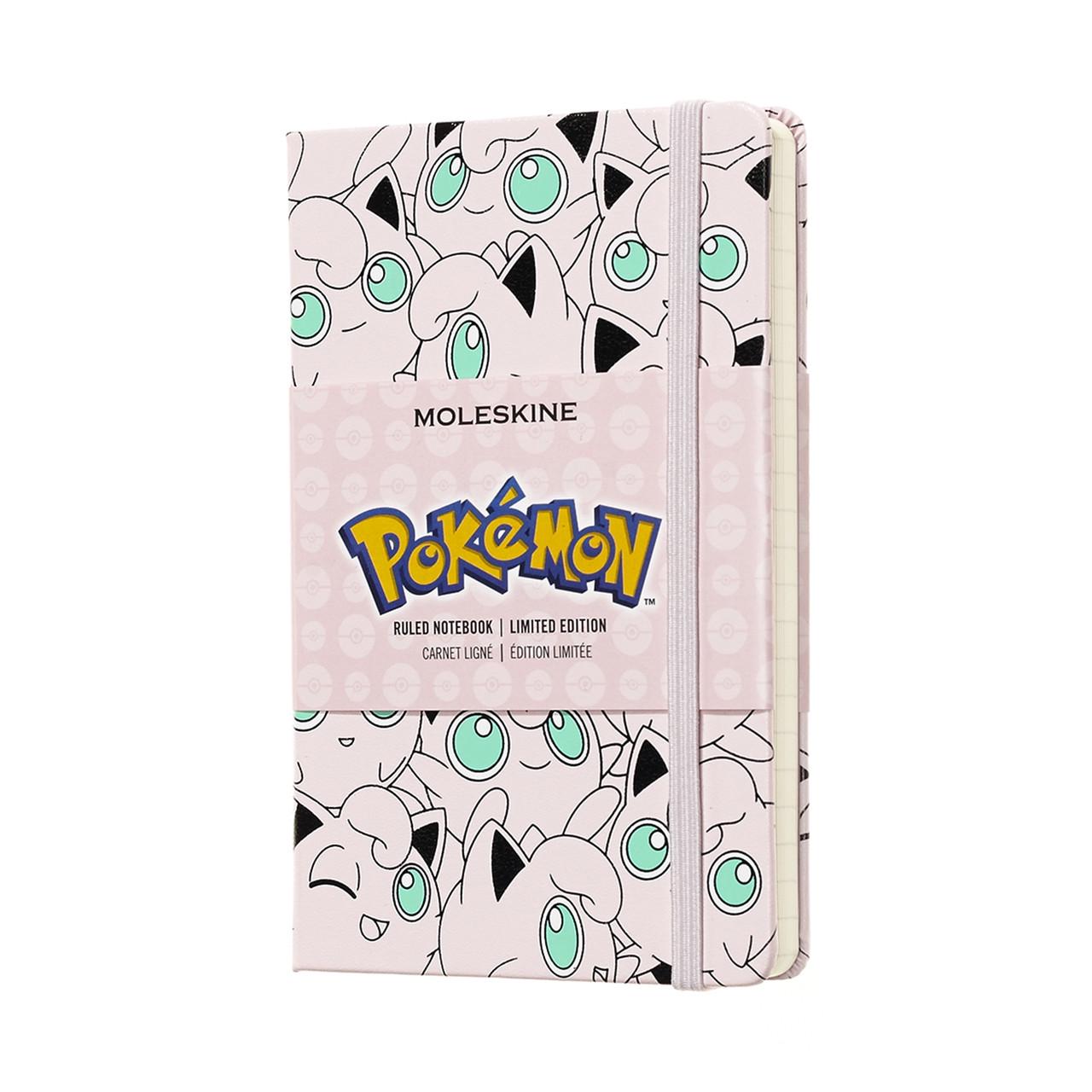 Блокнот Moleskine Limited Pokemon карманный 9х14 см 192 страницы в линейку джиглипаф (8058341716816)