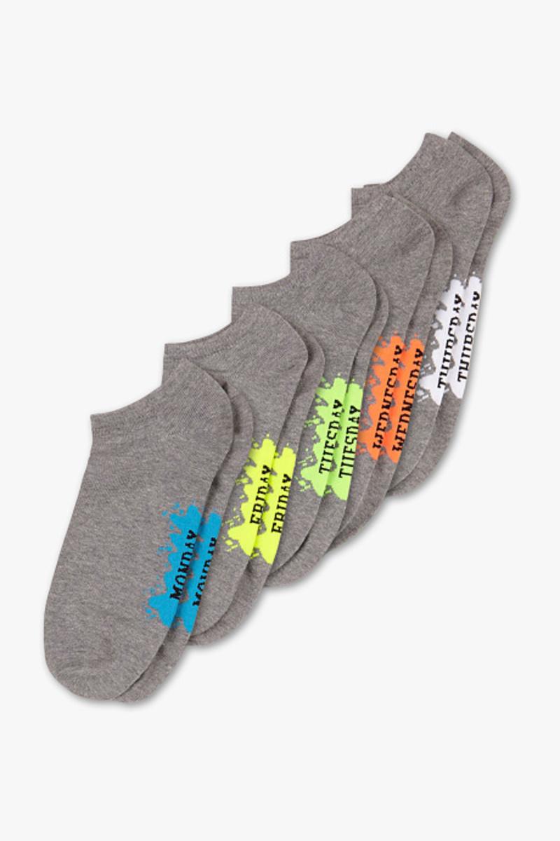 Шкарпетки C&A 5 пар р. 40-42 Сірий (4186379840533)