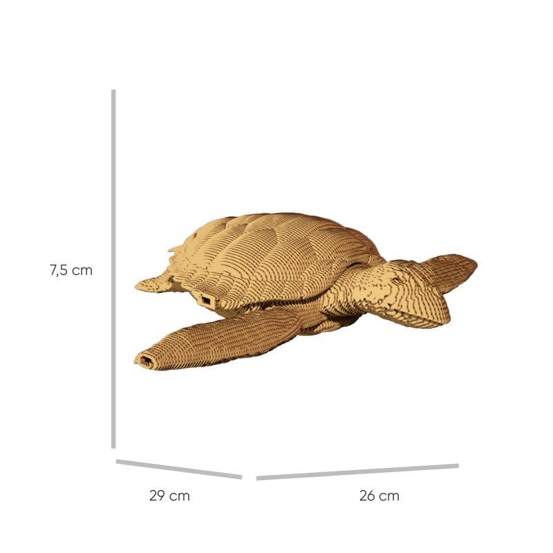 3D Пазл картонний Cartonic Черепаха (CARTTURT) - фото 4 3D Пазл картонний Cartonic Черепаха (CARTTURT) - фото 4