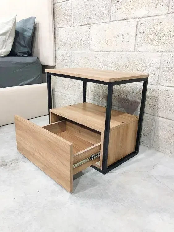 Тумба приліжкова Loft NS-1437 для спальні (3075780695)