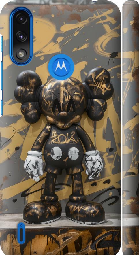 Чехол на Motorola E7 Power Bronze kaws (6097m-2284-42517)