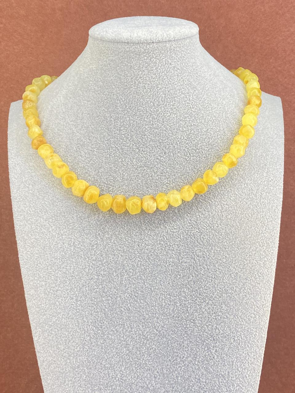 Ожерелье из янтаря лечебное 48 см (н-233)