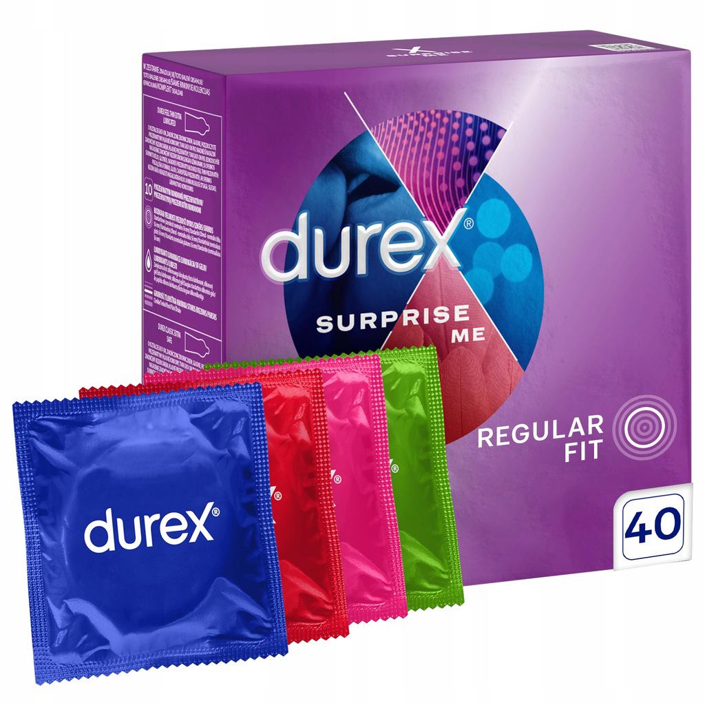 Презервативи Durex Surprise me 4 різних види 40 шт. (2810703364)