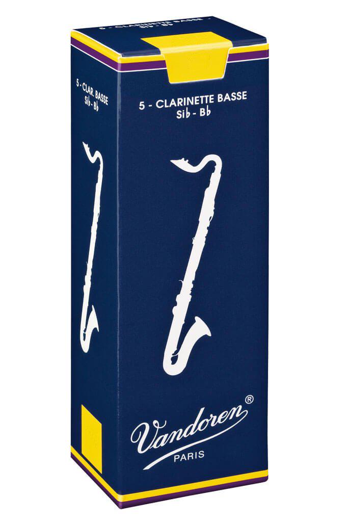 Тростина для бас-кларнета Vandoren Bass Clarinet Traditional 3/5 шт. (G-739795)