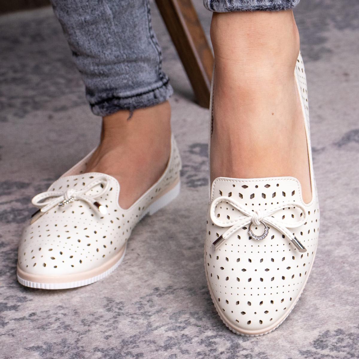 Слиперы женские Fashion Gracie 1793 р. 38 23,5 см Бежевый (10429194)