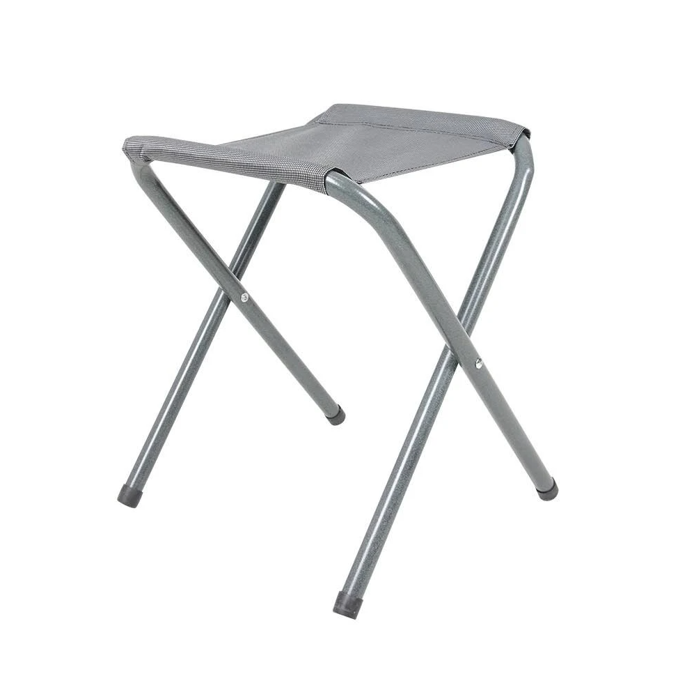 Стул туристический раскладной Vitan Рыбацкий Серый меланж (2110128) Стул туристический раскладной Vitan Рыбацкий Серый меланж (2110128)