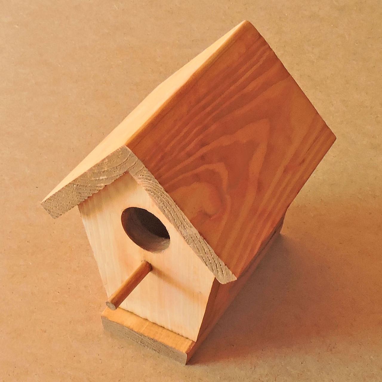 Шпаківня садова з дерева Синичка Каррі (СКВ-001103) - фото 2 Шпаківня садова з дерева Синичка Каррі (СКВ-001103) - фото 2