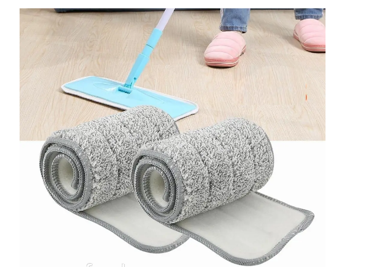 Насадка сменная для швабры лентяйки spin Mop микрофибра 31х12 см (4156) - фото 6