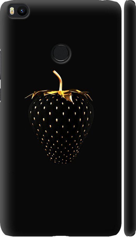 Чохол на Xiaomi Mi Max 2 Чорна полуниця (3585m-994-42517)