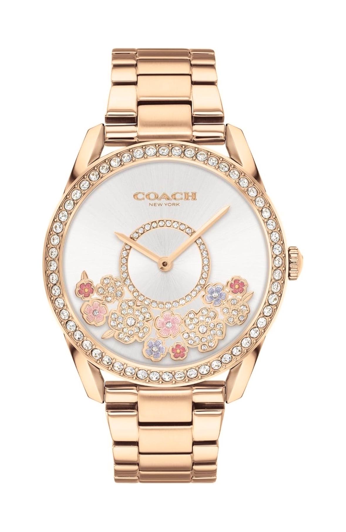 Часы женские Coach Ladies' Preston Watch 14503776 Rose Gold (765567)