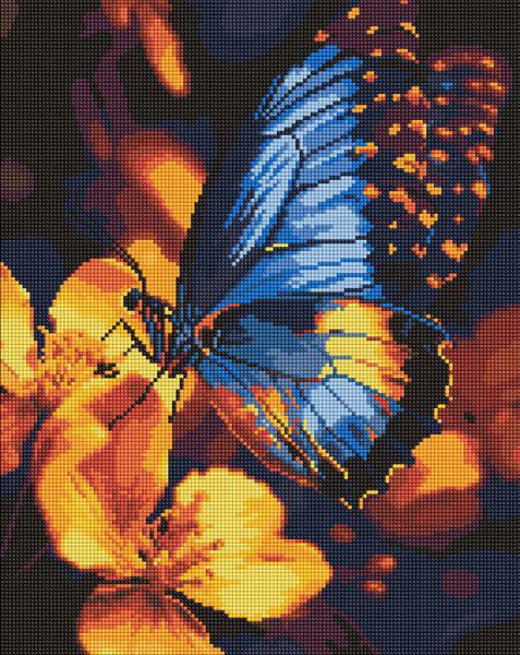 Алмазна мозаїка Ideyka Мерехтіння крил 40x50 см (Id-AMO8287)