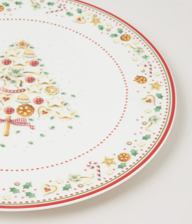 Блюдо сервировочное Villeroy & Boch Winter Bakery Delight новогоднее круглое новогоднее 32 см (1486122680) - фото 3 Блюдо сервировочное Villeroy & Boch Winter Bakery Delight новогоднее круглое новогоднее 32 см (1486122680) - фото 3