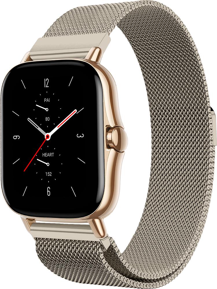 Ремешок Миланская петля для Amazfit GTS 2 Brushed Gold (22300-16)