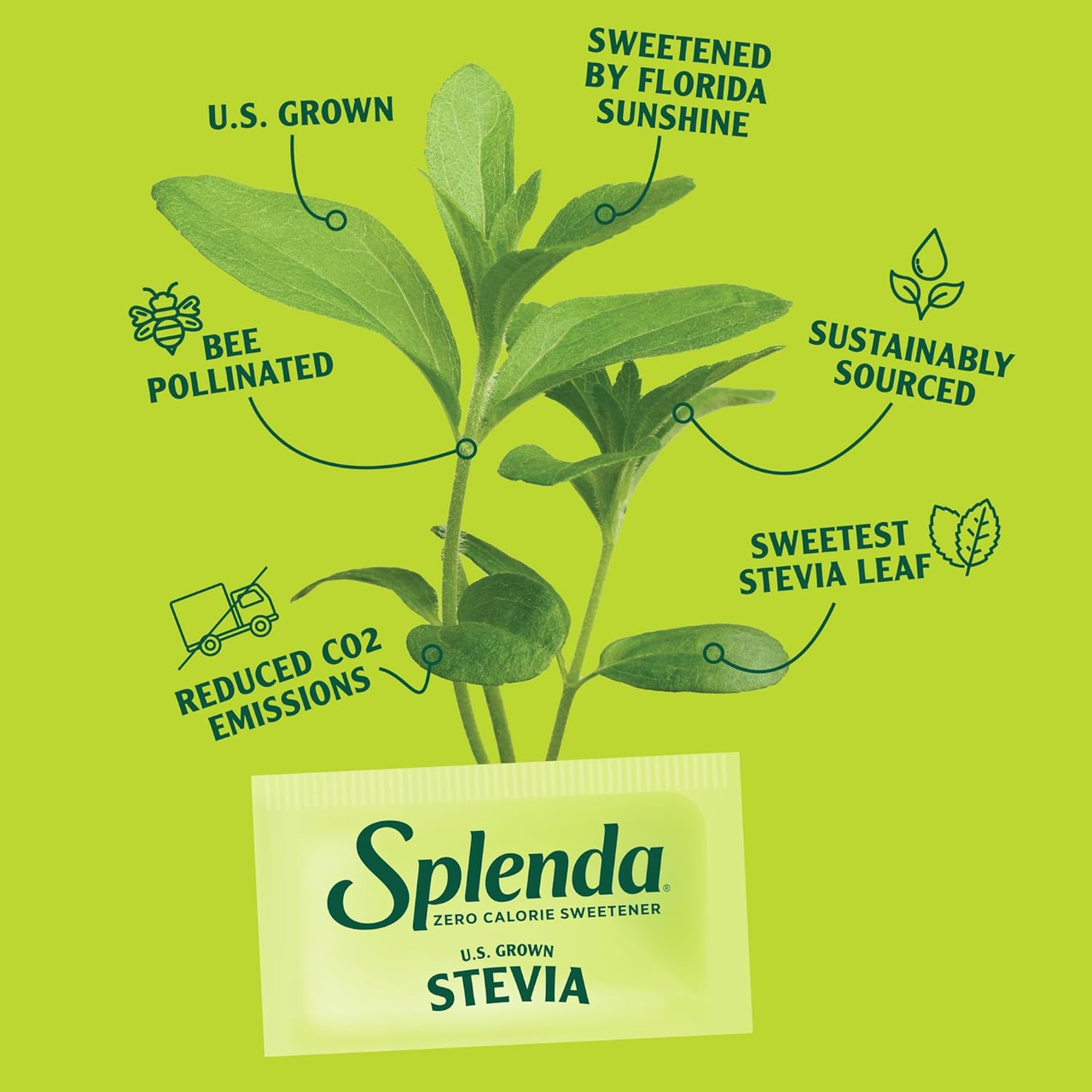 Підсолоджувач Splenda Stevia Стевія 540 г - фото 6