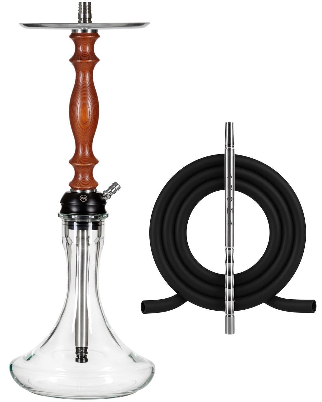 Кальян AROMA Hookah Tango из нержавеющей стали 55 см Brown (22709)