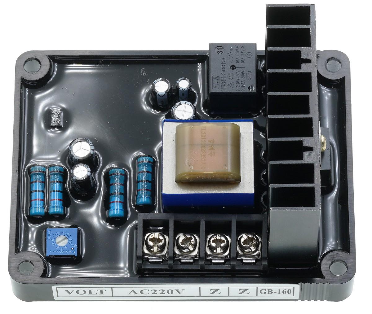Регулятор напряжения AVR GB160 генератора 220V (gen1895)