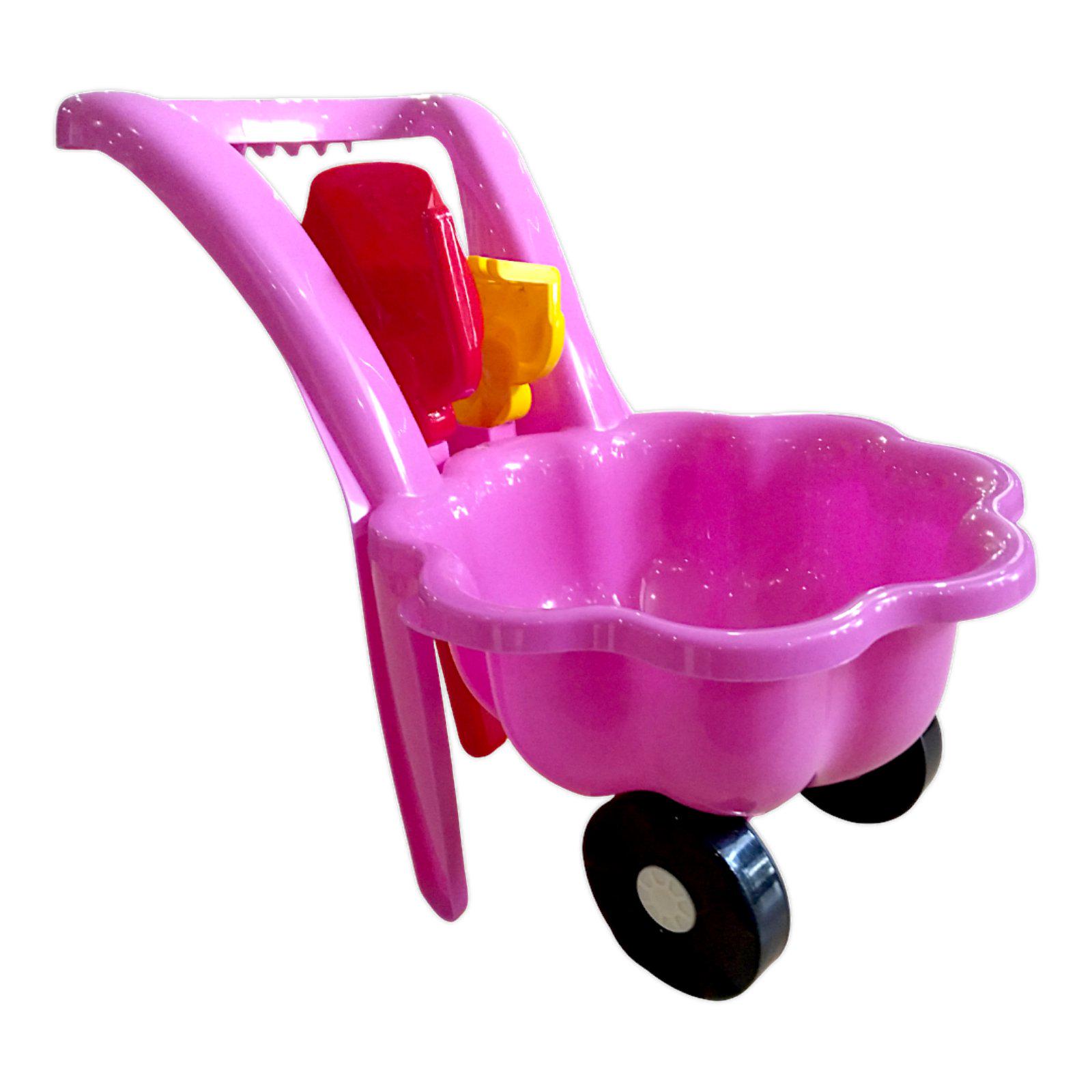 Дитяча тачка "Ромашка" Marmat Рожева - фото 3