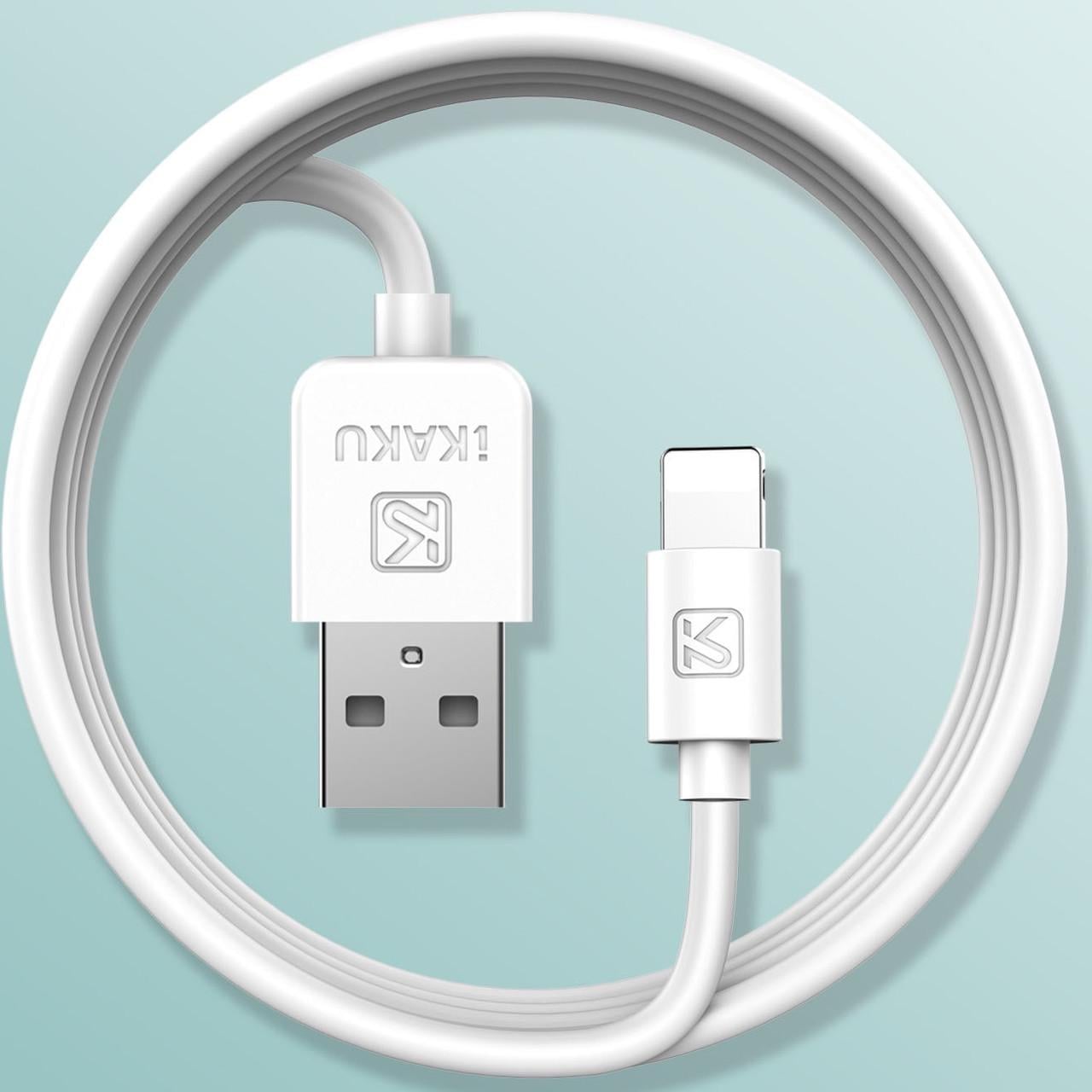 USB кабель Kaku KSC-285 USB-Lightning 1 м White (1249310757)