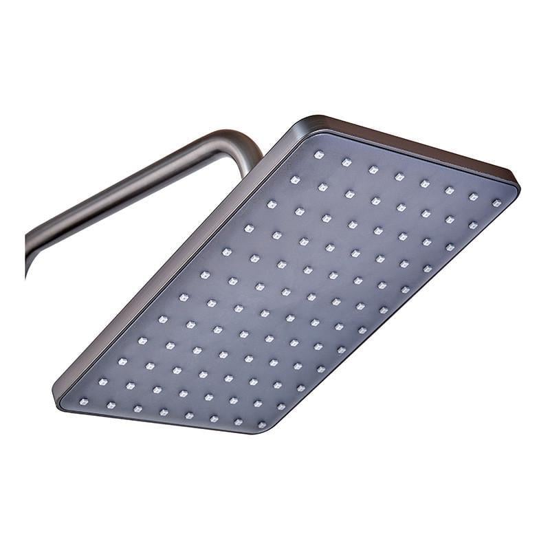 Душевая колонна со смесителем Haiba Kubus 009-J Graphite (HB4005) - фото 2