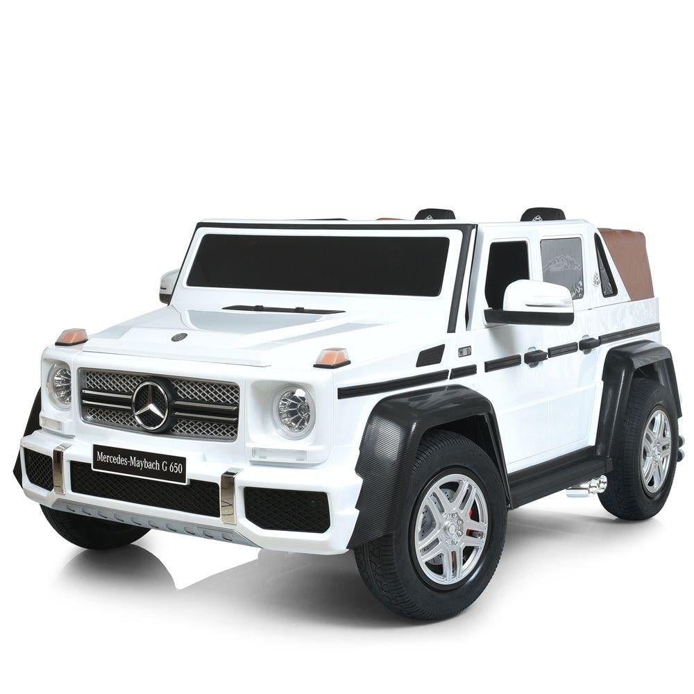 Детский электромобиль двухместный Mercedes-Maybach G650 M 6150AL-1 24V резиновые колеса до 15 км/ч (26137610)