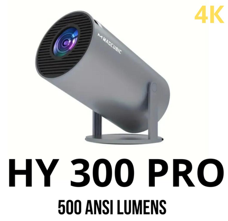 Проектор Magcubic Projector HY300 Pro 500 ANSI Lumens Android - фото 5