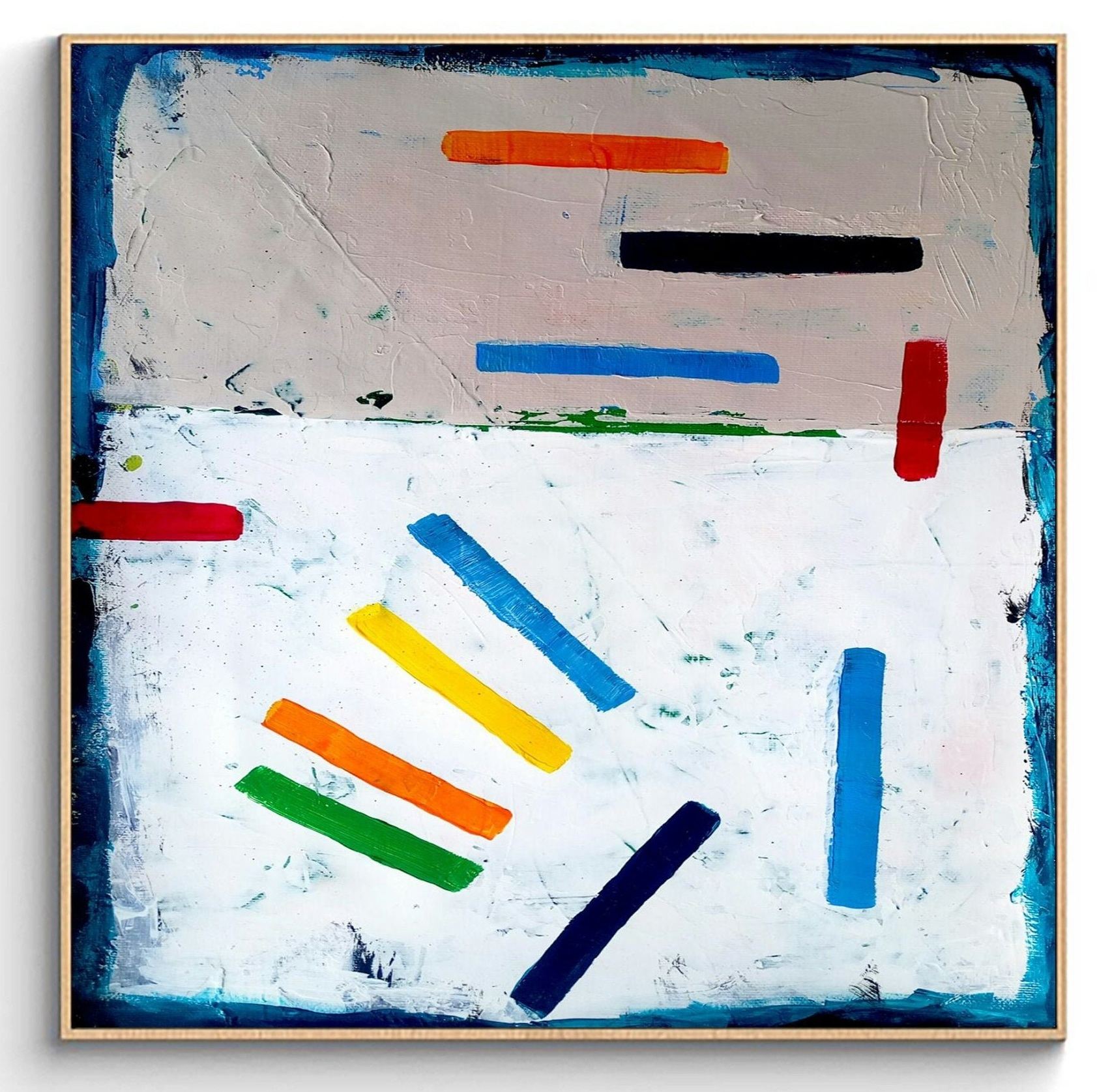 Картина на холсте ArtSale Абстракция 100х100 см RA0060