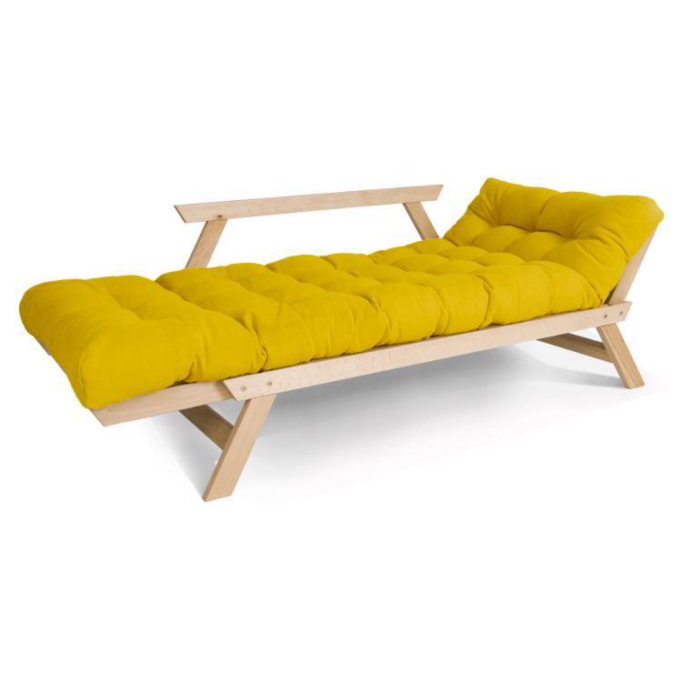 Диван-футон раскладной Woodman Allegro из массива дерева Бук/Желтый - фото 2 Диван-футон раскладной Woodman Allegro из массива дерева Бук/Желтый - фото 2