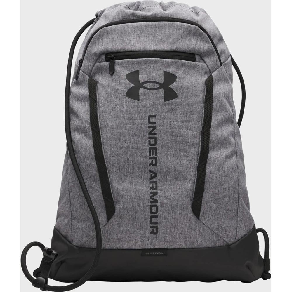 Рюкзак UA Hustle Sackpack 22 л 39х53х7 см Серый (6000519-025) Рюкзак UA Hustle Sackpack 22 л 39х53х7 см Серый (6000519-025)