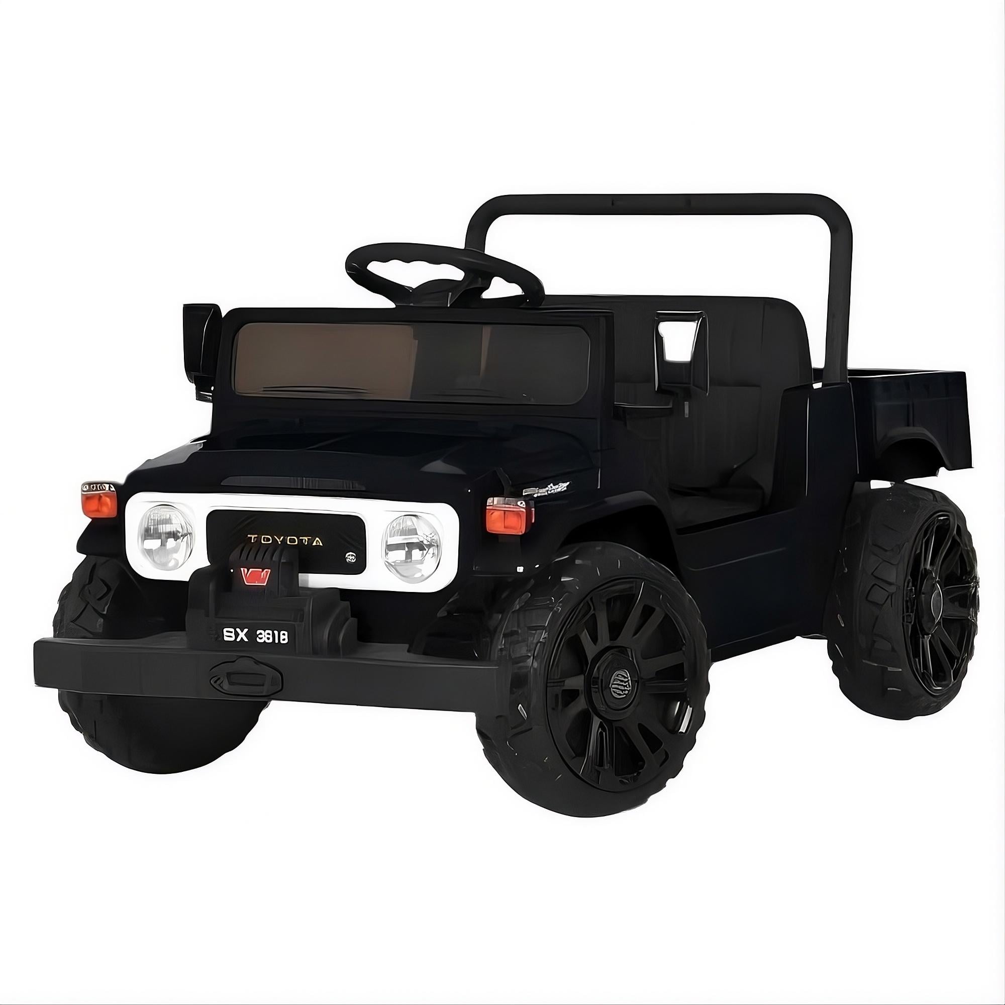 Детский джип Bambi Racer M 6308EBLR-2 2×35W 12V7Ah EVA кожа Bluetooth пульт Черный (33356640)