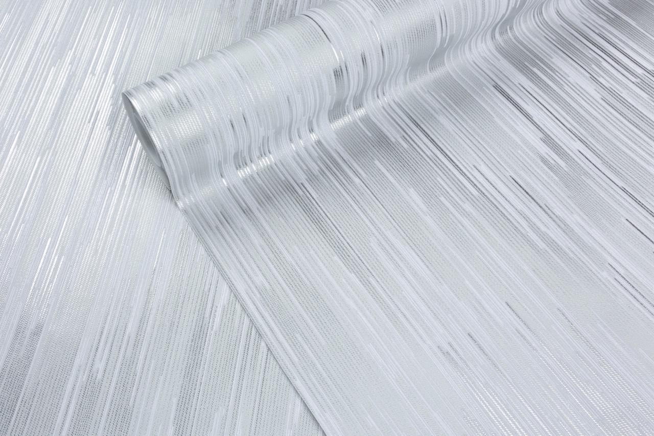 Обои флизелиновые LS Vinil Rains ДХС-1587 Противень вспененный винил 1,06х10,05 м Серебристо-сизый