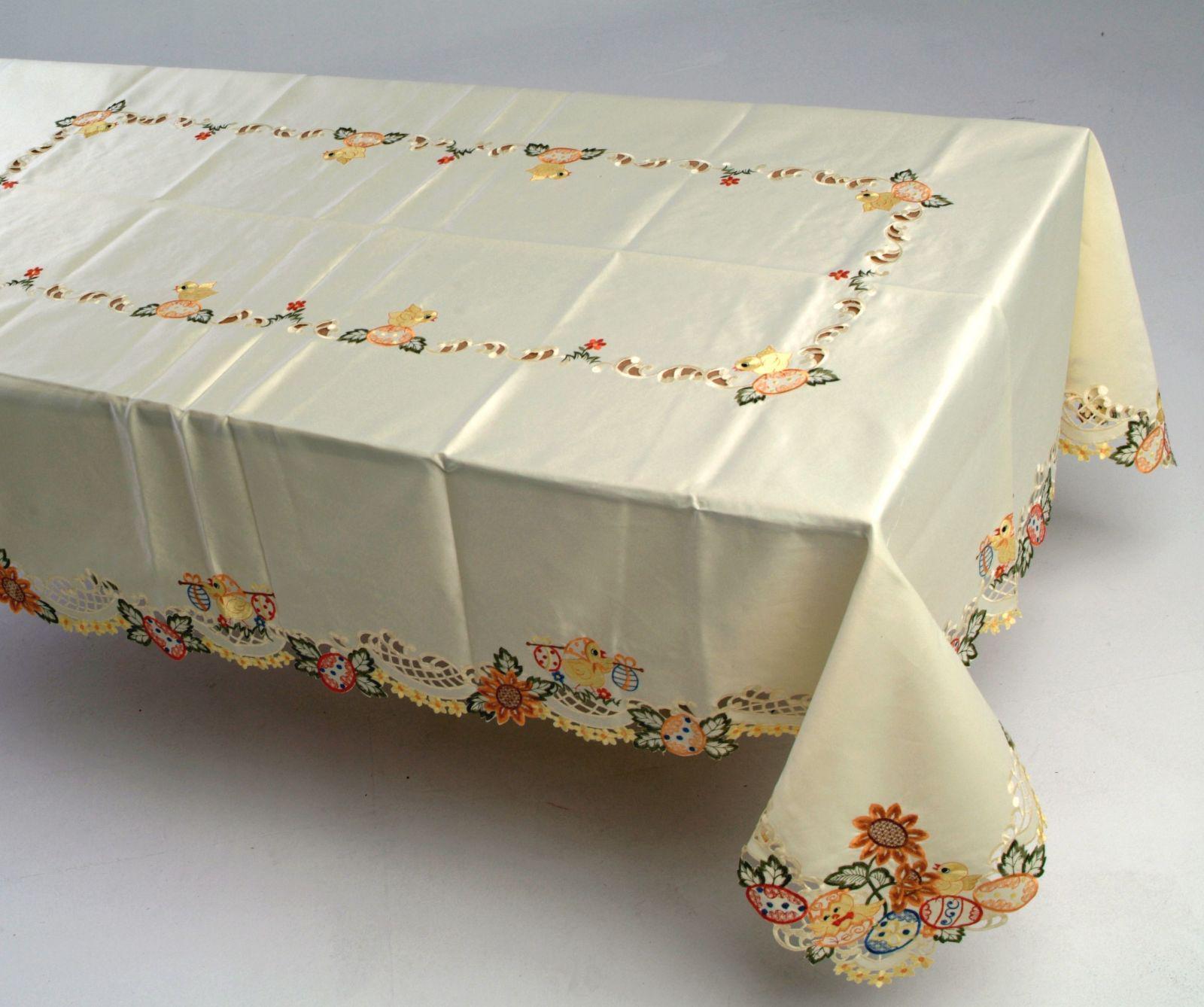 Скатертина Великодня TD Seul 160x240 см Жовтий (9327) Скатертина Великодня TD Seul 160x240 см Жовтий (9327)