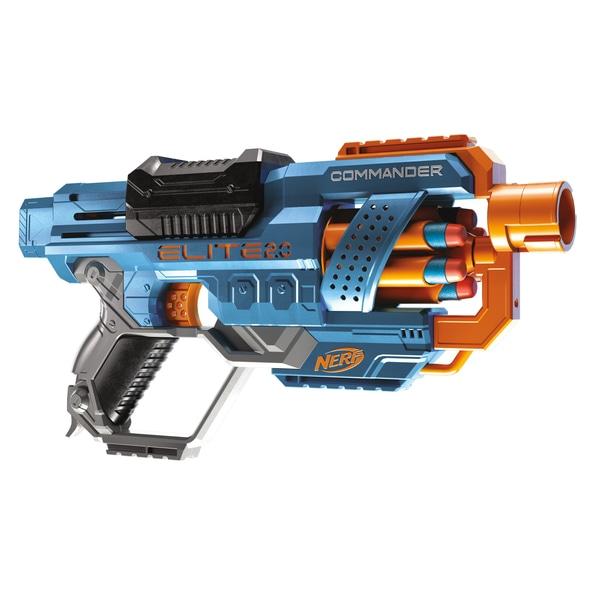 Бластер Hasbro Nerf Elite 20 Commander RD-6 (E9485) - фото 3 Бластер Hasbro Nerf Elite 20 Commander RD-6 (E9485) - фото 3