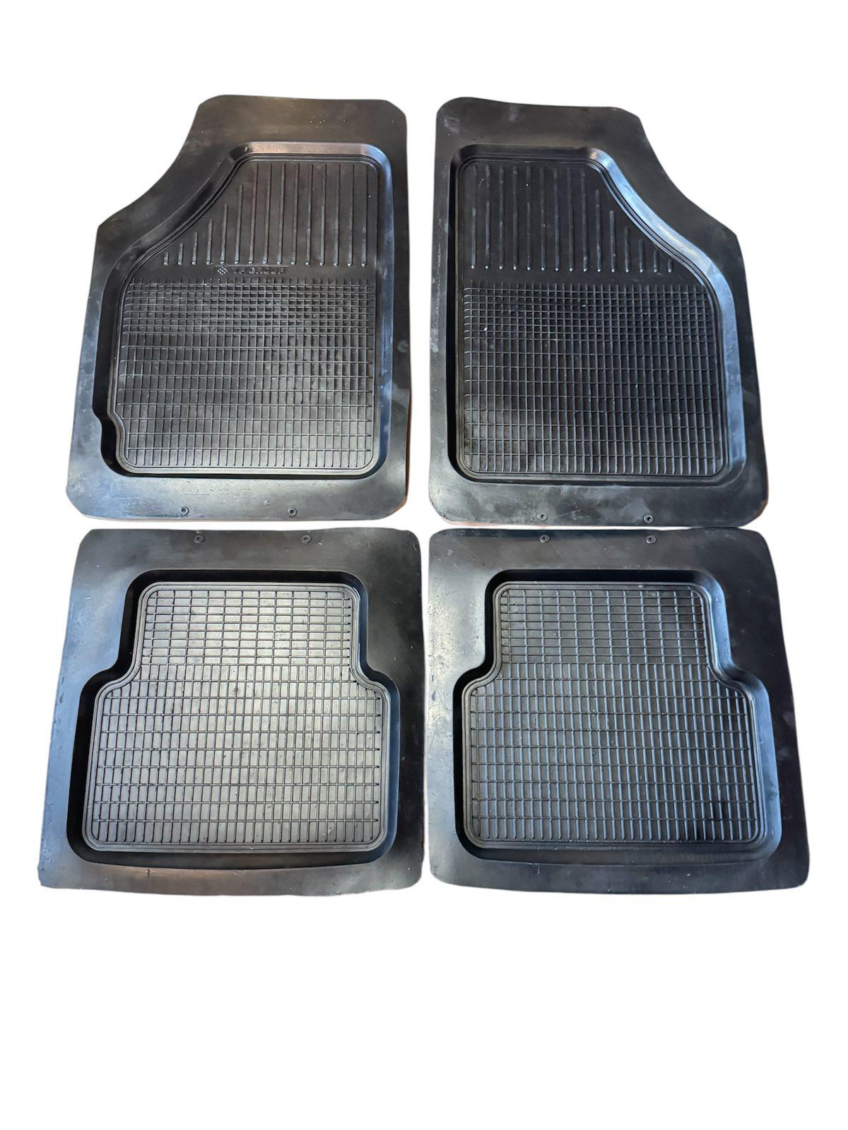 Коврики автомобильные в салон резиновые универсальные Дубно Prima 2,5 см борта 4 шт. (30686)