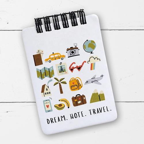 Блокнот на пружине Dream Note Travel A7 (BL7_20J017)