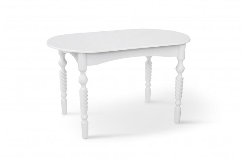 Обеденный стол Микс Мебель Бруно раскладной 1290х340х750 мм Белый