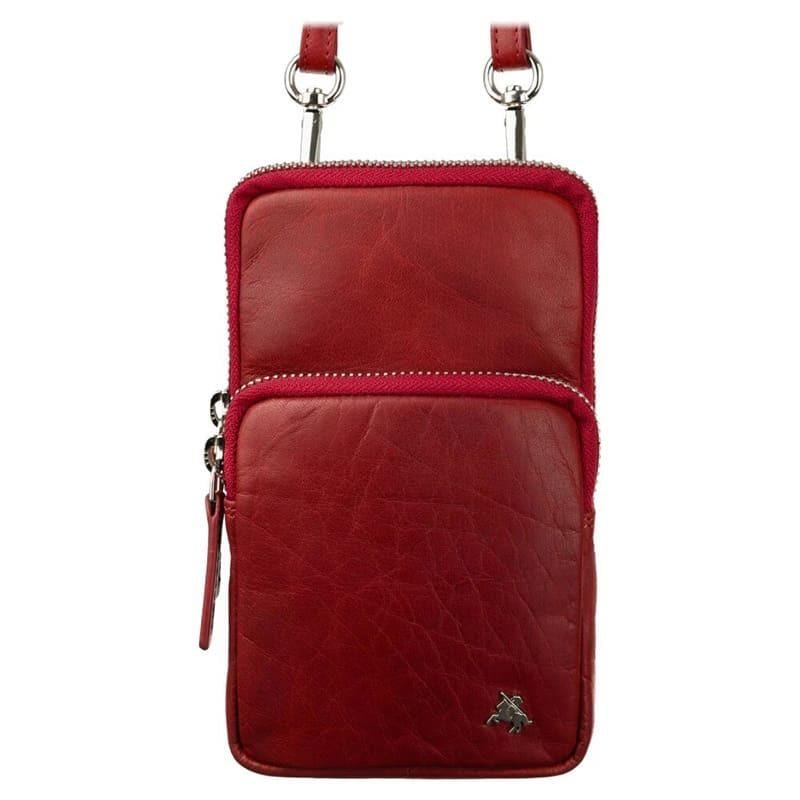 Сумка-клатч кожаная Visconti S5 Red (S5 RED)