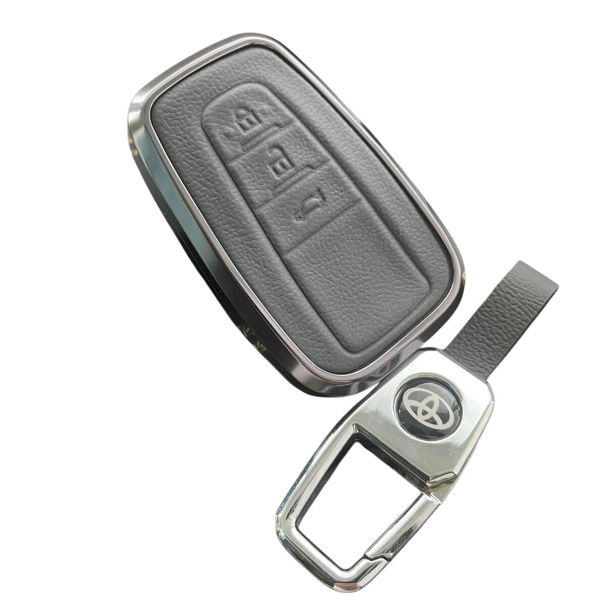 Чехол для ключа алюминиевый Toyota (to4ala3b)