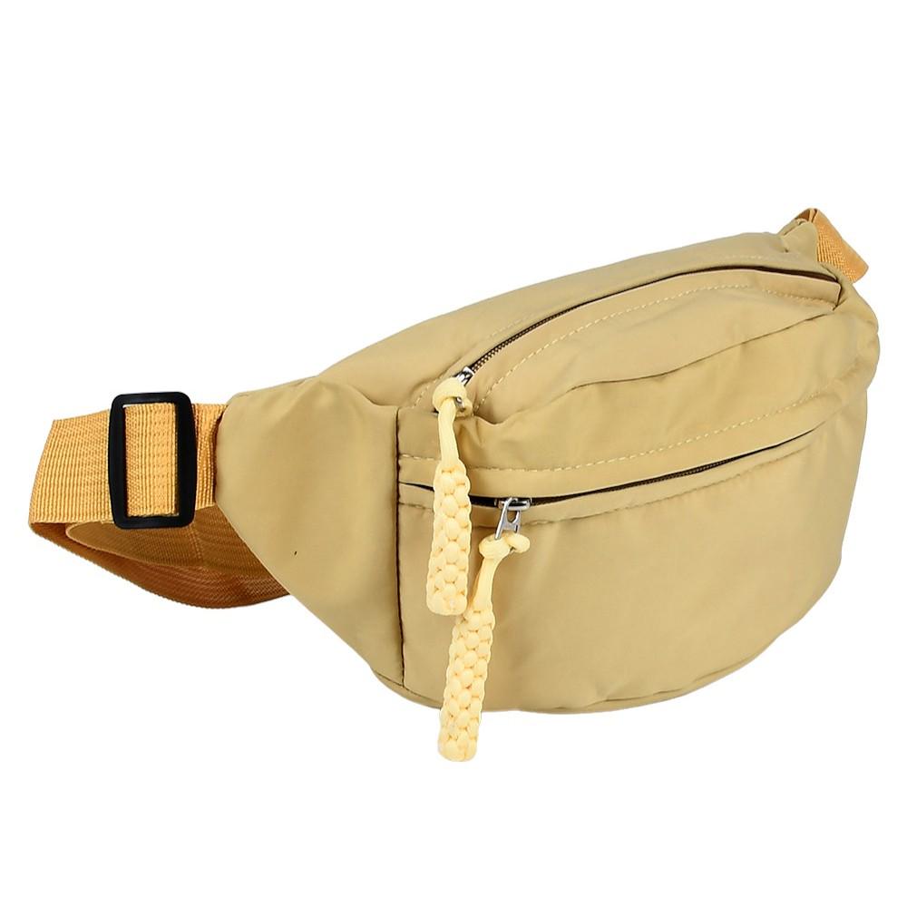 Сумка бананка жіноча Stenson R98881з регульованим ременем 34х13х2,5 см Жовтий (182b9464)