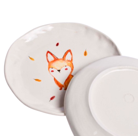 Тарілка керамічна 20 см - фото 2