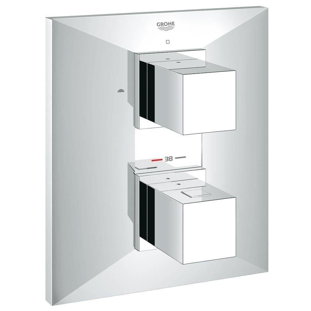 Термостат для ванны скрытого монтажа Grohe Allure Brilliant Хром (19792000)