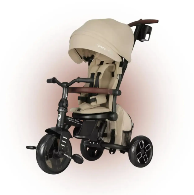 Велосипед детский трехколесный 6в1 QPLAY COMFO MAX Beige EVA колеса до 25 кг (33492920)