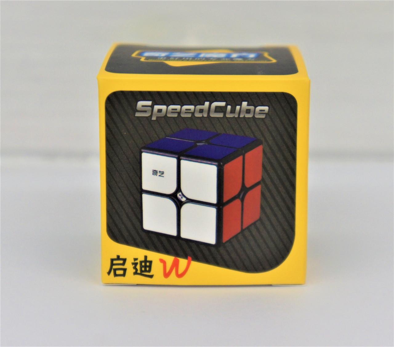 Головоломка кубик QiDi W 2x2 Black (134241) - фото 2 Головоломка кубик QiDi W 2x2 Black (134241) - фото 2