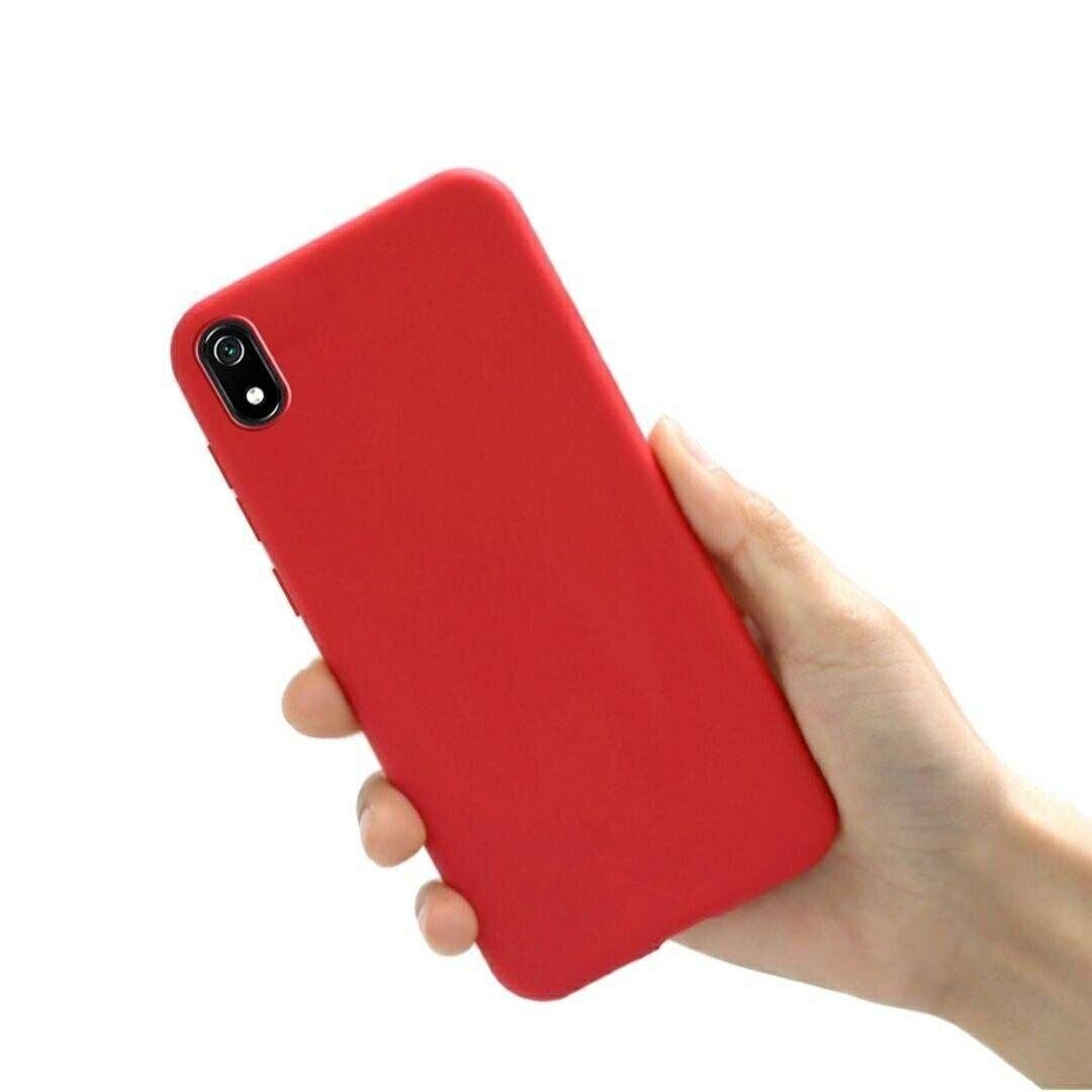 Чехол Candy Silicone для Xiaomi Redmi 9A Красный (085708_5) - фото 1