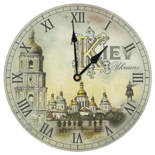 Часы настенные круглые Presentville 36 см (CHR K KIE004)