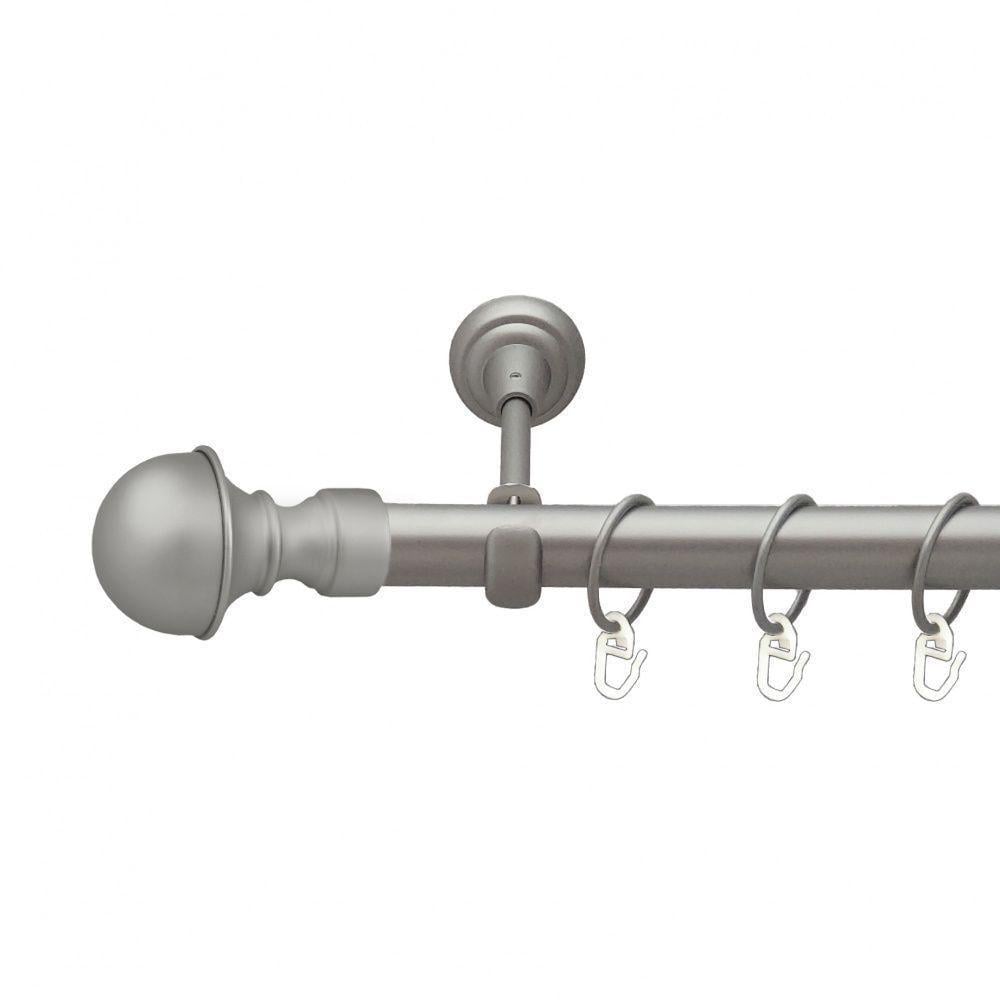 Карниз Orvit Бостон однорядный гладкий 25 мм 200 см Сатин (00-00010215)