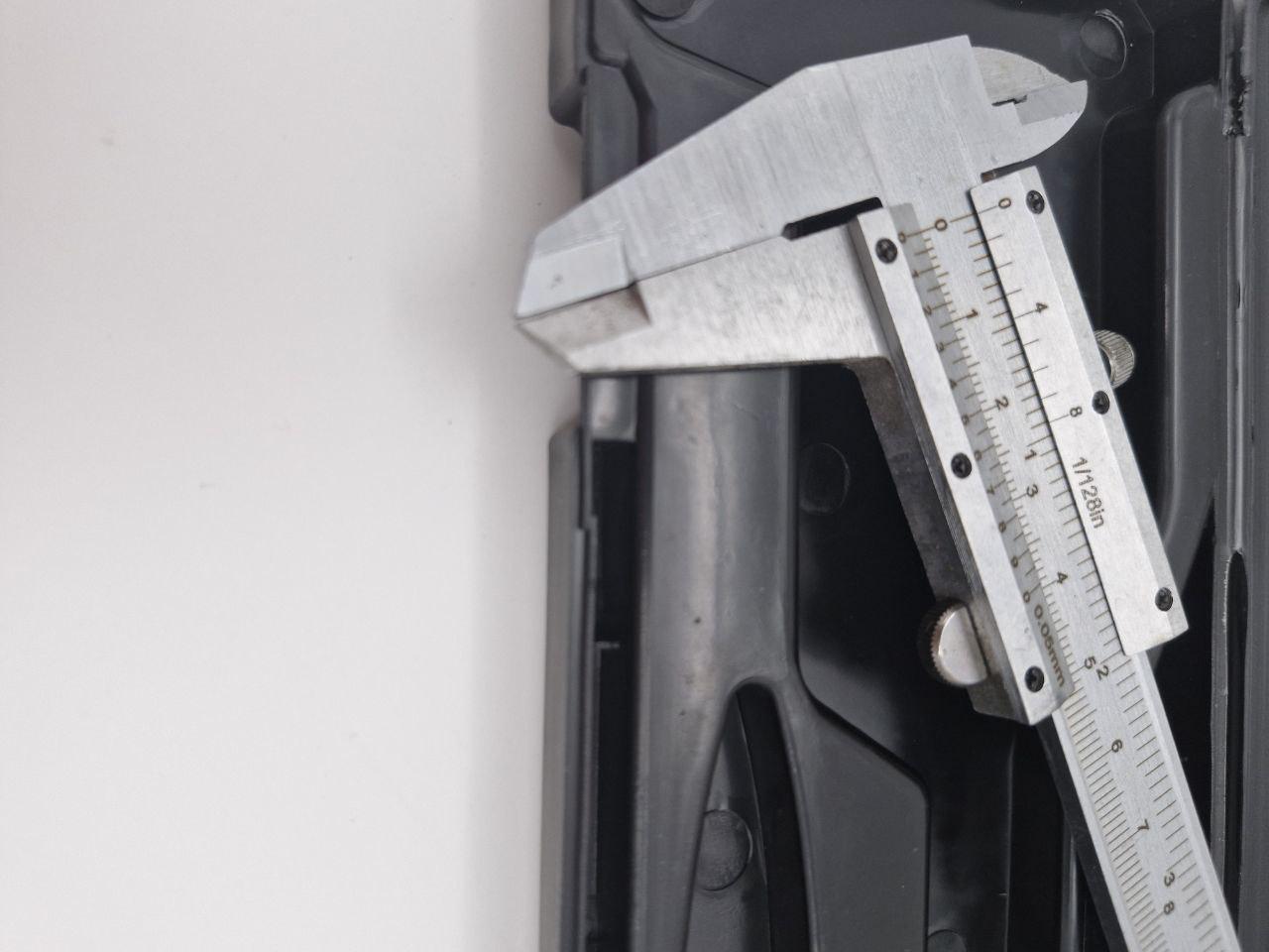 Штангенциркуль нониусный HT HERMES TOOLS 0-150 мм/точность 0.05 мм в пластиковой коробке (38-320) - фото 3