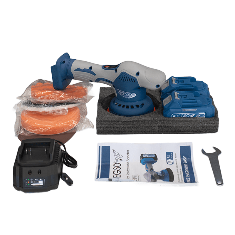 Шлифмашина эксцентриковая ADEGSO AD-40251 аккумуляторная 21 В 150 мм (29739413)