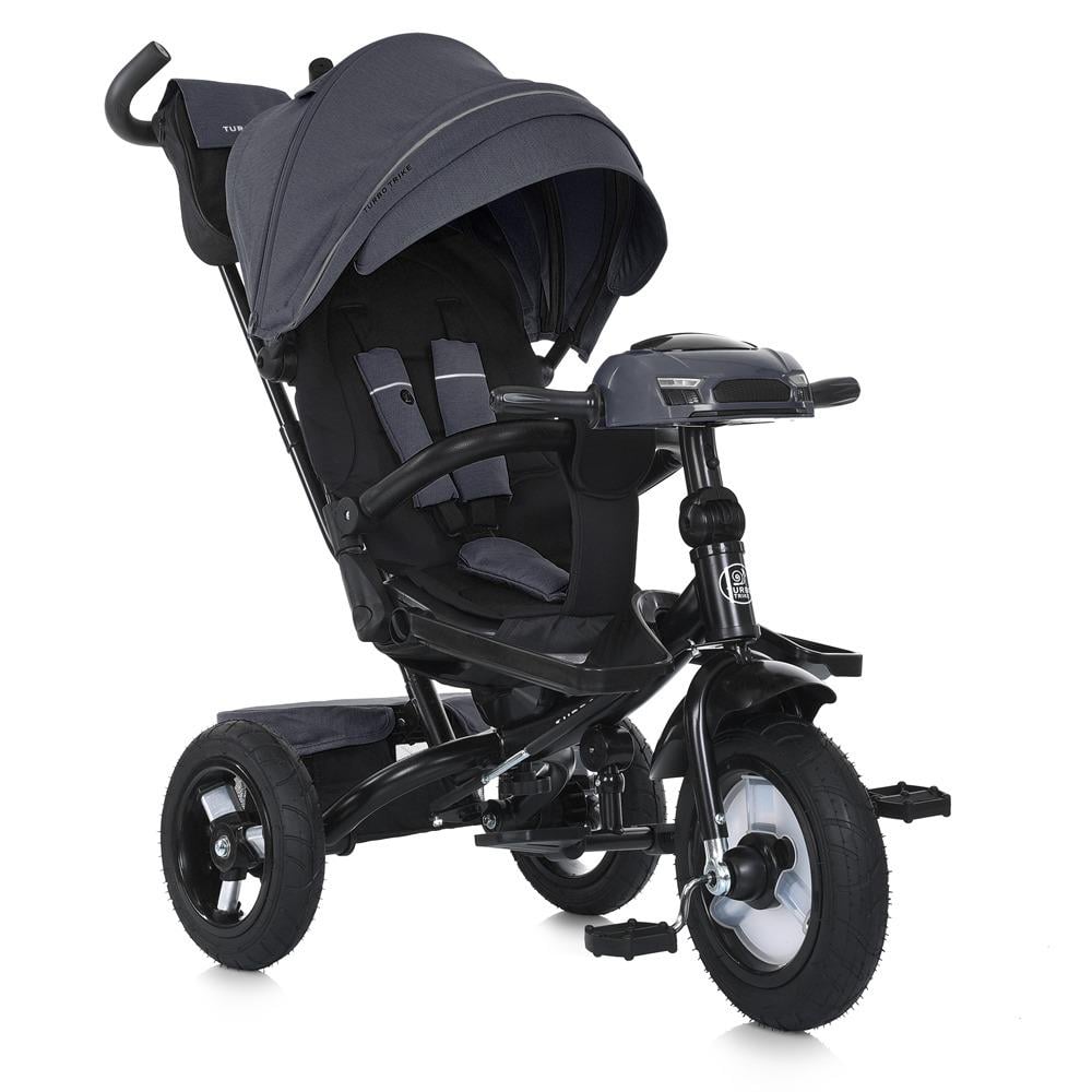Детский велосипед трехколесный Turbo Trike MT 1007-2 Графитный