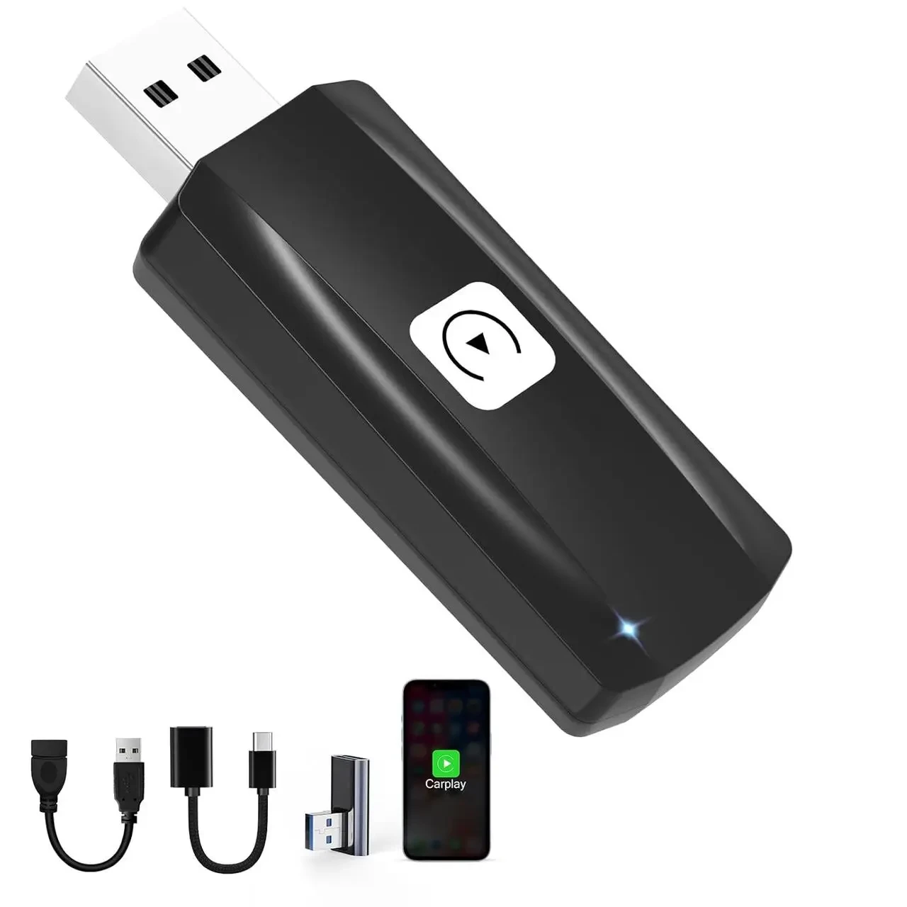 Адаптер бездротовий Apple CarPlay для автомобіля (29726114) - фото 2 Адаптер бездротовий Apple CarPlay для автомобіля (29726114) - фото 2